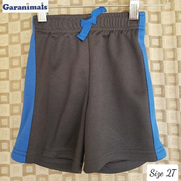 ♥ 3/$20 Sale Boys' Toddler Athletic Shorts Grey Size 2T Clearance - Picture 1 of 4